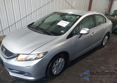 2013 Honda Civic Lx from USA, damaged, VIN 2HGFB2F59DH546236